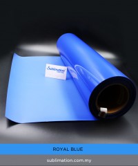 Royal Blue PU Vinyl Transfer Film